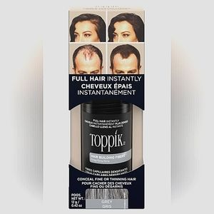 🫶🏼Toppik Hair Building Fibers in Gray, Unisex 12 g NWOT